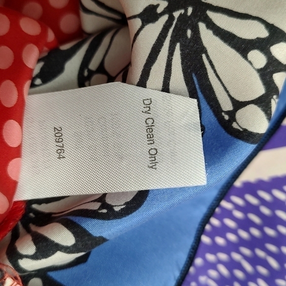 Cabi Women's Silk Artist Butterfly Print Kimono Top Size Small Style 345 - Picture 9 of 10